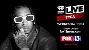 TYGA. LIVE. WEDNESDAY. 10 PM EST. Live concert stream available June 5 only 