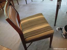 Matthew haly, owner of the furniture joint, an upholstery studio in new york city, demonstrates how to reupholster a simple dining room chair. Reupholstering The Dining Room Chairs Home Moyaone