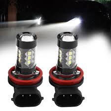 Otviap 2 Pcs H11 H8 12v 24v 80w Car High Power Bright Led Fog Daytime Light Bulbs Fog Light Bulbs H8 Led Bulb Walmart Com Walmart Com