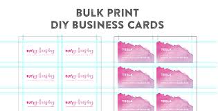 In this week's tutorial, i share how to bulk print diy business cards using illustrator to print 8 cards, front and back using one sheet of 8.5″x11″ paper. Bulk Print Diy Business Cards Using Illustrator