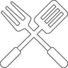 This fun activity will need some tools like crayon, coloring pencils, and the others. Bbq Utensil Coloring Page Camping Coloring Pages Coloring Pages Mario Coloring Pages