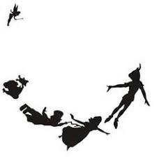 Silhouette Tinkerbell Peter Pan Silhouette Disney Silhouette Disney Silhouettes