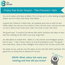 Fit Brains Brain Teasers Riddles Puzzles Games Brain Teasers Brain Teasers Riddles Brain Exercise