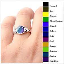 This link will show you how to get one, for yourself and others. Vintage Retro Color Change Mood Ring Round Emotion Feeling Changeable Ring Temperature Control Color Rings For Women Size 5 6 7 8 9 11 12 Wish In 2021 Mood Ring Colors Mood Ring Color Changing Ring