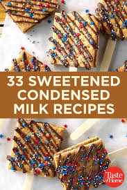 33 Sweetened Condensed Milk Recipes That Will Satisfy Your Sweet Tooth Sweetened Condensed Milk Recipes Condensed Milk Recipes Condensed Milk Recipes Desserts