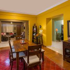 Yellow mustard circle big velvet yellow mustard pouf round floor decor velour ottoman seat chair for kids and adults. 75 Beautiful Dining Room With Yellow Walls Pictures Ideas July 2021 Houzz
