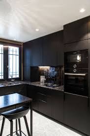 Cuisine Noire Des Photos Deco Pour S Inspirer Cuisine Moderne Cuisine Noire Cuisine Contemporaine