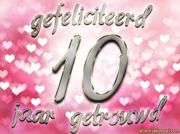 Jakosawi E Cards 10 Jaar Getrouwd Gl