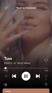 Aprenda a tocar a cifra de tusa (karol g) no cifra club. Karol G Site On Twitter Tusa En Spotify
