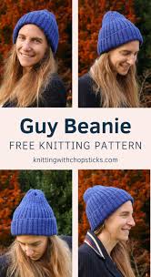 Anytime you attempt to shrink anything, the results are completely unpredictable, except in the case of wool. Guy Beanie Free Knit Hat Pattern Knitting With Chopsticks