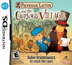 Professor Layton And The Curious Village Box Shot For Ds Professor Layton Ds Games Nintendo Ds Games