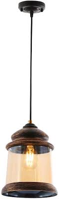 Striking as a single hanging lamp and even more luminous clustered in multiples, our popular industrial pendant gets a glamorous new look . Industrial Pendant Lighting Amber Glass Lampshade Vintage Style Lighting For Kitchen Island And Dinning Room Adjustable Lighting Fixture For Hallway Cafe Bar Bronze One Light Pendant Lights Ceiling Lights Rayvoltbike Com