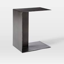 Hayes C Shaped Side Table Side Table Modern Side Table Minimalist Furniture