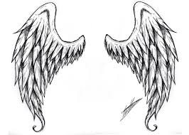 Gambar tato peri bersayap admin maret 04. Angel Wings For Nicholas Tato Leher Tato Punggung Tato Sayap