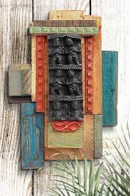 Scrap Wood Wall Art Wood Wall Art Bali Decor Interior Art