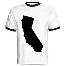 Amazon Com Jackjom State California Hit Color Shirts Men