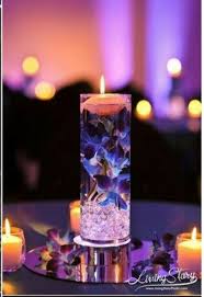 With Fairy Lights Instead Of The Floating Candle Wedding Reception Centerpieces Wedding Centerpieces Wedding Reception Candles