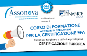 Ott 17, 2012 abi, albo, promotori, secondo. Assonova Al Via Il Corso Per La Certificazione Europea Del Consulente Finanziario Assonova