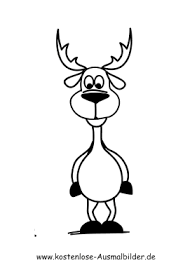 Rentier vorlage aaron johnson org. Ausmalbild Lustiger Elch Zum Ausdrucken