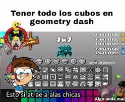 Ponegaints#9082 my discord server : Dopl3r Com Memes Tener Todo Los Cubos Ern Geometry Dash Esto Silatrae A Alas Chicas Algo Anda Mal
