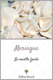 Meringue La Recette Facile Recette Meringue Recette Facile