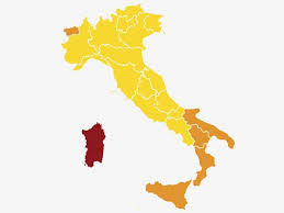 Dalla mezzanotte di oggi la sardegna ritorna in zona gialla. Zona Rossa Gialla E Arancione I Nuovi Colori Delle Regioni Dal 26 Aprile Corriere It