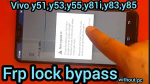 Or easily unlock via the rbsoft tool. Vivo Y55 Frp Lock Bypass For Gsm