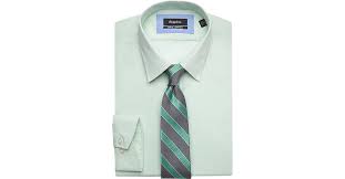 Esquire Light Green Shirt Ties Shirt And Tie Combos Men S Wearhouse Tied Shirt Mens Wearhouse Green Shirt