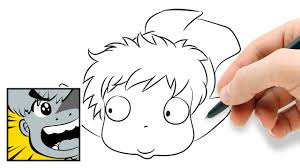 How To Draw Ponyo Youtube A ponyo birthday invitation minimalist design. how to draw ponyo