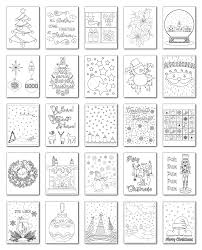 Combine any or all of the quotes from this pack with other design assets to create beautiful. Christmas Coloring Pages Plr Pack Zen Plr