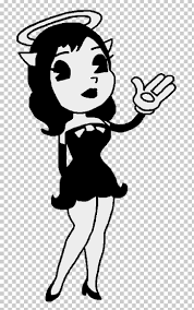 Bendy And The Ink Machine Drawing Betty Boop Cartoon Png Clipart Arm Artwork Bendy And The Contour betty boop, trying to vary the thickness and darkness of the line.