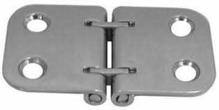 These hinges are completely hidden when the door is closed. Flush Mount Hatch Hinge Stainless Steel A2 71mm 4043377303790 Fabory
