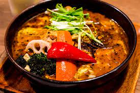 Vietnamese curry soup has curry powder as a main ingredient or madras curry powder. Garaku Soup Curry Hokkaido Guide