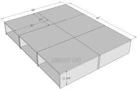 Build this queen sized platform bed frame with storage drawers. Queen Size Platform Bed Frame With Storage Drawers Sawdust Girl Diy Platform Bed Queen Platform Bed Frame Platform Bed With Storage
