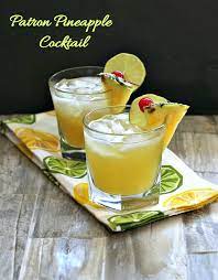 Here are a few easy tequila cocktails to get to know it. Patron Pineapple Cocktail Fruity Tequila Drink With A Tropical Taste