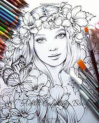 The set includes facts about parachutes, the statue of liberty, and more. Amazon Com Adult Coloring Book Beautiful Characters 20 Artworks Fairy Magical Witch Mermaid Beautiful Coloring Pages 9798649690614 Mithu Sm Books