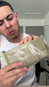 MRE Taste Test!😳🪖 #mukbangs #streamer #tastetest #MRE #militarytiktok  #texasgirl #crumblcookies