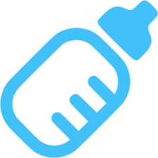 caribbean blue bottle icon free caribbean blue baby icons