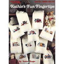 Cross Stitch Fun Fingertip Towel Cross Stitch Patterns Dogs Cats Toys Bears Train Etc Cross Stitch Books Stitch Book Cross Stitch Patterns