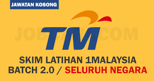 4863) merupakan syarikat telekomunikasi malaysia dan ketiga terbesar di dunia. Skim Latihan 1malaysia Di Telekom Malaysia Tm Seluruh Negara Batch 2 0 Jobcari Com Jawatan Kosong Terkini