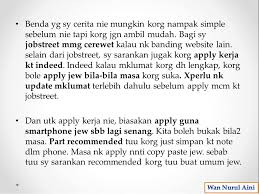 Jobstreet merupakan perusahaan internet yang didirikan di malaysia pada 1997. Resume X Pert Tips Memohon Kerja Di Jobstreet Facebook