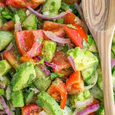 Cucumber Tomato Avacado Salad Recipe Recipe Avocado Salad Recipes Best Avocado Recipes Avocado Tomato Salad