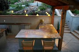 Article about best outdoor countertop variants for an outdoor kitchen. Your Guide To The Top Outdoor Kitchen Countertop Materials