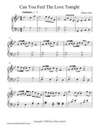 Can You Feel The Love Tonight Piano Sheet Music Free Can You Feel The Love Tonight By Elton John Piano Sheet Music Sheetdownload In 2020 Piano Sheet Piano Sheet Music Sheet Music Pdf