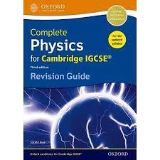 Complete Physics For Cambridge Igcse Rg Revision Guide Third Edition Walmart Com Cambridge Igcse Igcse Physics Physics Textbook