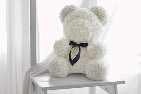 The lily of the valley stems smell wonderful as. Amazon Com Teddy Bear Rose White Rose Bear Forever Rose Bear Love Bear Faux Flower Rose Teddy Bear Forever Red Rose Bear Home Kitchen