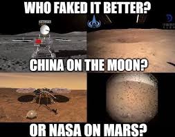 It is nasa's most ambitious. Dsl1984 On Twitter Memes Moonlanding Marslanding Moon Mars Spaceforce Space Fakenews