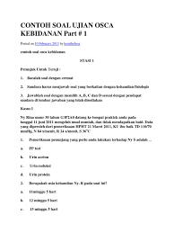 Check spelling or type a new query. Contoh Soal Dan Jawaban Konsep Kebidanan