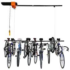 Pulley system makes access quick and easy. Proslat Garage Gator Eight Bicycle 220 Lb Hoist Kit The Home Depot Canada