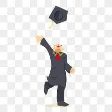 Bachelor Of Science Academic Cap Throw A Mortarboard Graduation Graduate Cartoon Toss Cap Hat Png And Vector With Transparent Background For Free Download Education Poster Design Bachelor Of Science Education Poster